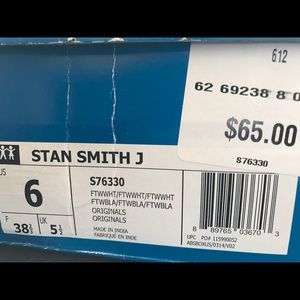 adidas Shoes - STAN SMITHS ALL WHITE SZ W 8 new adidas Shoes - STAN SMITHS ALL WHITE SZ W 8 new
